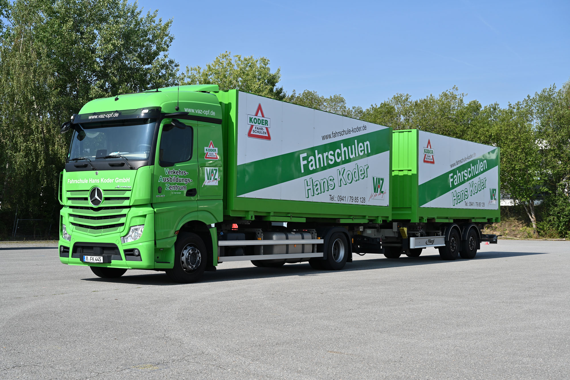 Lkw Fahrschulausbildung